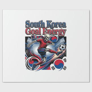 Papel De Presente Meta de Energia Esqueleto Atacante da Coreia do Su