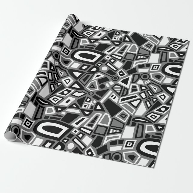 Papel De Presente Metropolis (Desenrolado)