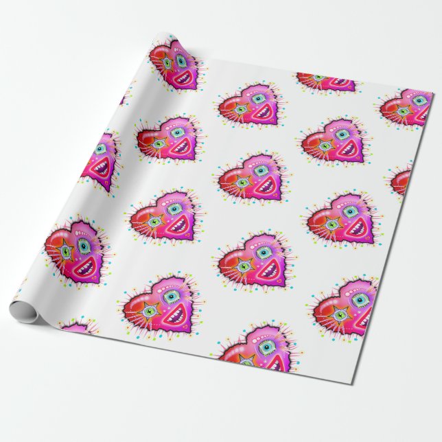 PAPEL DE PRESENTE MEU CORAÇÃO VAI CRESCER (Desenrolado)