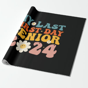 Papel De Presente Meu último Mais velho de primeiro dia Classe de 20