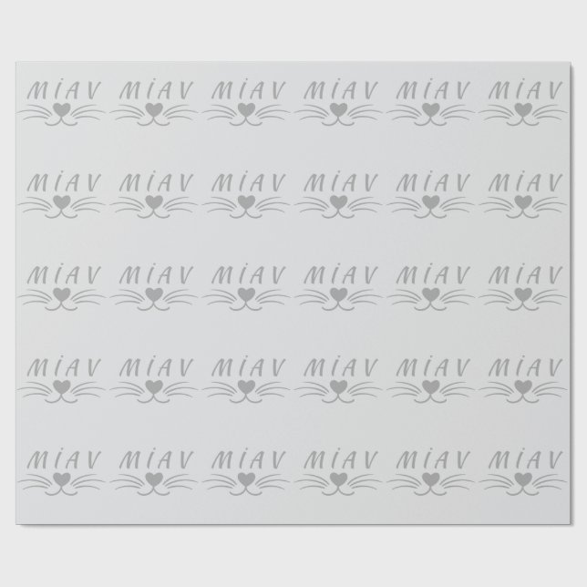 Papel De Presente MIAV | Amantes de Animais (Aberto)