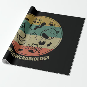 Papel De Presente Microbiologia Microbiologia Ciência Engraçada Am