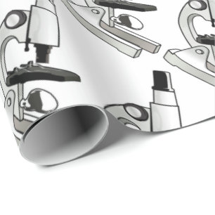 Papel De Presente Microscópio