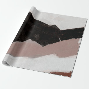 Papel De Presente Mídia mista. Bonita mão pintada de minim