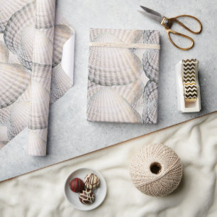 Papel De Presente Mikitiez Summer Vvenus Shell Beach
