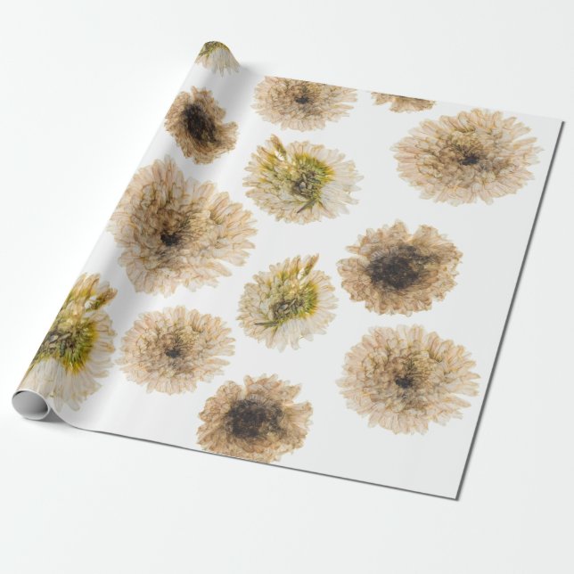 Papel De Presente Mikitiez terra, terra, natureza, rosa (Desenrolado)