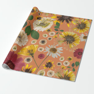 Papel De Presente Mikitiez terra, terra, natureza, rosa