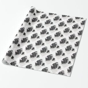 Papel De Presente Mim Luv meu Pug