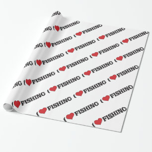 Papel De Presente Mim pesca do coração