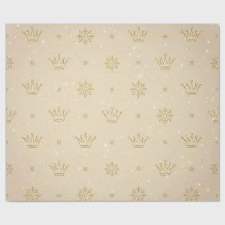 Papel De Presente Minimal Neutral Luxe Christmas Wrapping Paper