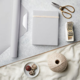 Papel De Presente Minimalista Moderno Cinza Claro