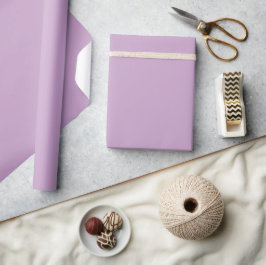 Papel De Presente Minimalista Moderno Lavanda