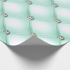 Papel De Presente Mint Green Bonito Bling