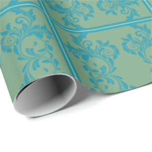 Papel De Presente Mint Ice