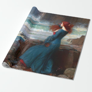 Papel De Presente Miranda O Tempest John William Waterhouse