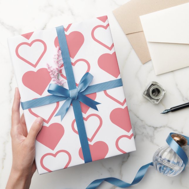 Papel De Presente Mistura cardíaca (Presentear)