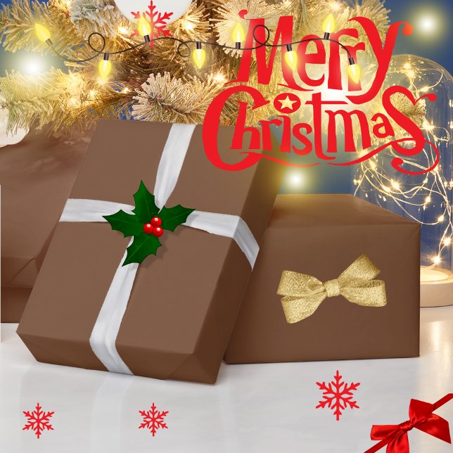 Papel De Presente Mistura de tendências e fósforo castanho escuro Na (Criador carregado)