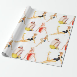 Papel De Presente Misture essas garotas de Pin Up