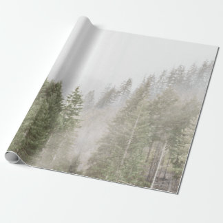 Papel De Presente Misty Pines
