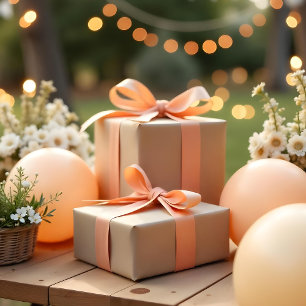 Papel De Presente Mocha Mousse Beige Color A47B67