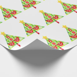 Papel De Presente Mod Scandi Holiday Bird Wrappaper
