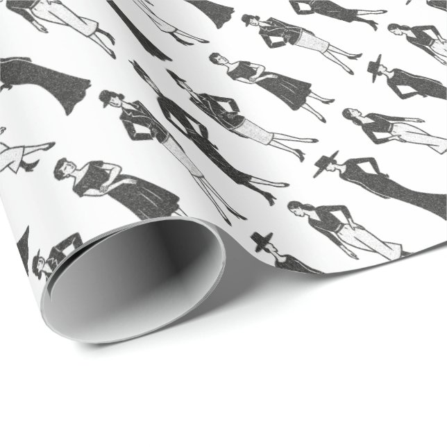 Papel De Presente Moda (Ponta do rolo)