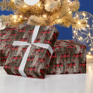 Papel De Presente modelo de alça russa de Natal