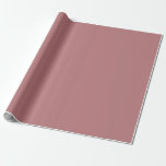 Papel De Presente Modelo de cor Rosa Dusty<br><div class="desc">Veja a coleção anexada e os 'produtos adicionais' para ver a suíte de casamento de cheio com este design. Isso pode incluir casamento e convites de chá de panela, convites para jantas de ensaio, convites para almoço para damas de honra, além de salvar a data, rsvp, etiquetas de favor, adesivos...</div>