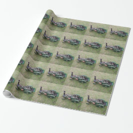 Papel De Presente Modelo de Motor de Tração