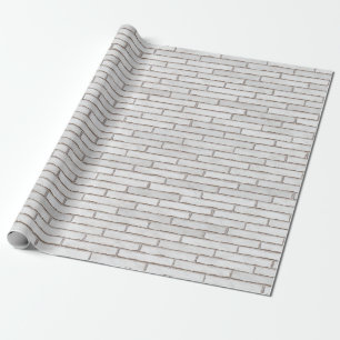 Papel De Presente Modelo de tijolos de parede