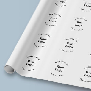 Papel De Presente Modelo retromoderno minimalista para o seu logotip