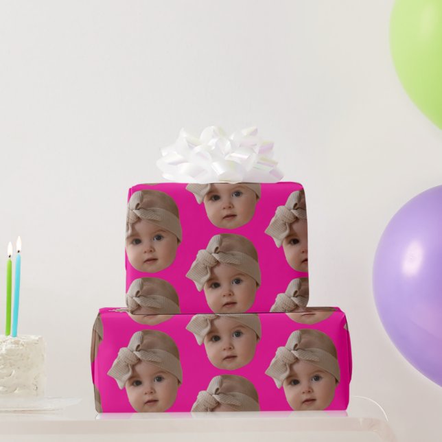 Papel De Presente Modern Custom Funny Gift Birthday Party Christmas  (Presentes para festas)