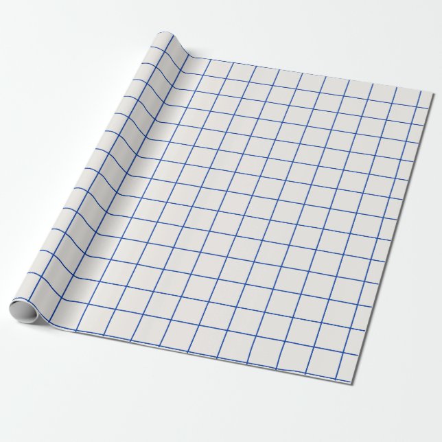 Papel De Presente Modern geometric abstract pattern design with simp (Desenrolado)