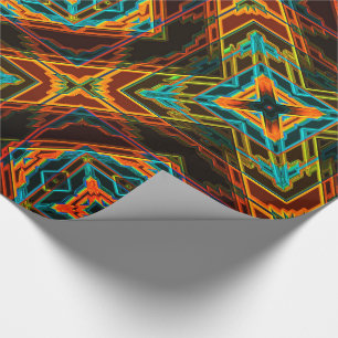 Papel De Presente Modern Native American 19 Wrapping Paper