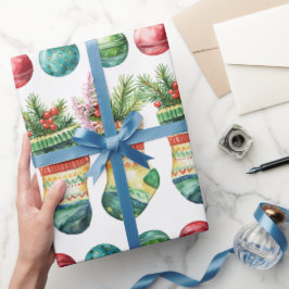 Papel De Presente Modern Watercolor  Wrapping Paper