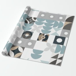Papel De Presente Moderno,Cute,Na moda,Geométrico,Papel de enrolamen