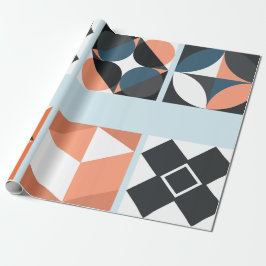 Papel De Presente Moderno,Cute,Na moda,Papel de enrolamento geométri