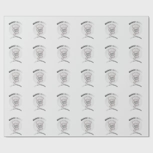 Papel De Presente Modo Enfermeira Obrigado Coração Desenho Estetoscó