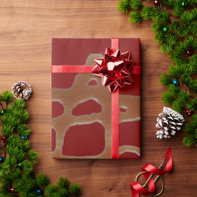 Papel De Presente molho de caramelo (Presente de Natal)