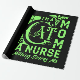 Papel De Presente Mom Cat Nurse