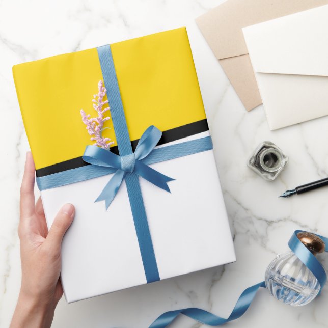 Papel De Presente Mondrian Mania Retro (Presentear)