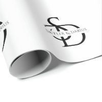 Monograma Simples De Casamento Personalizado Com N