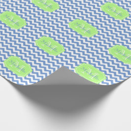 Papel De Presente Monogrammed personalizado