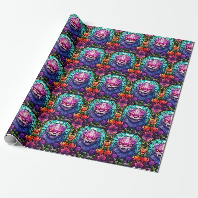 Papel De Presente Monster Art Wraptor Paper (Desenrolado)