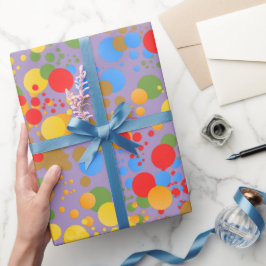 Papel De Presente Monstro do Pequeno Partido e Festa de aniversário 