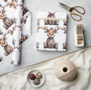 Papel De Presente Moose Goofy