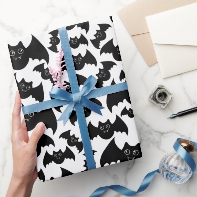Papel De Presente Morcego, Morcego (Presentear)