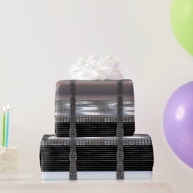 Papel De Presente Mordelle Modern Elegant  (Presentes para festas)