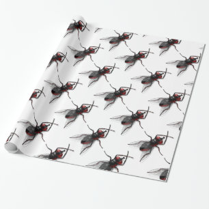 Papel De Presente Mosca da casa