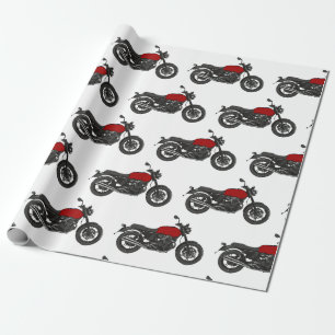 Papel De Presente Motocicleta